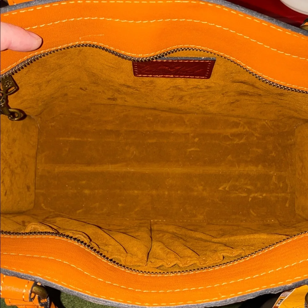 Patricia Nash Zancona Leather Tote - Picture 4 of 9